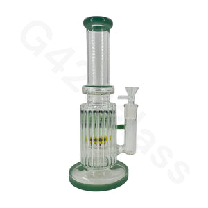 11 Inch Wonder Land FlowerWater Pipe Mini Bubbler Glass Bongs Oil Rigs