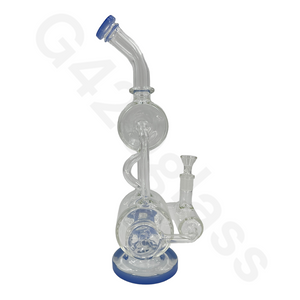 15 Inch LOOKAH Transparency Water Pipe | Glass Bong
