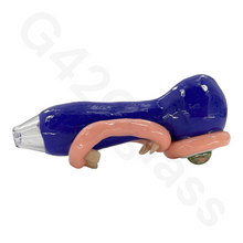 Load image into Gallery viewer, 5 Inch 3D Scary Heady Hand Pipes | Multiple Styles Available
