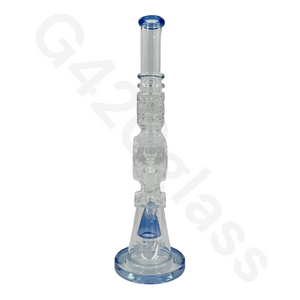 17.3 Inch LOOKAH Conical Megacomplex Glass Bong | Water Pipes
