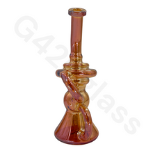 Load image into Gallery viewer, Gold Glass Oil Recycler
