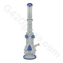 Load image into Gallery viewer, 21 Inch The LOOKAH Glass Monster Quad Pipe | Bongs
