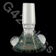 Load image into Gallery viewer, G420glass Slime Funnel Bowl with ear beads ｜ 14MM Male
