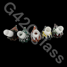 Load image into Gallery viewer, 1 Piece Colorful Pattern Glass Bowl | 14mm Male Bowl
