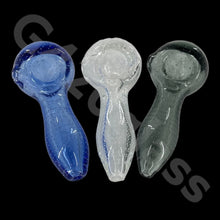 Load image into Gallery viewer, 4 Inch Bubble Matrix Spoon Smoking Pipes  | Colors Vary
