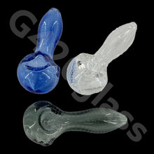 Load image into Gallery viewer, 4 Inch Bubble Matrix Spoon Smoking Pipes  | Colors Vary
