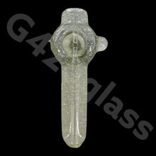 Load image into Gallery viewer, 4 Inch G420glass Freezable Glycerin Glitter Spoon Pipe | Colors Vary
