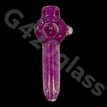 Load image into Gallery viewer, 4 Inch G420glass Freezable Glycerin Glitter Spoon Pipe | Colors Vary
