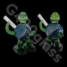 Load image into Gallery viewer, 4 inch Ninja Turtle Glass Pipe | Spoon Hookah Pipe Tobacco
