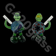 Load image into Gallery viewer, 4 inch Ninja Turtle Glass Pipe | Spoon Hookah Pipe Tobacco
