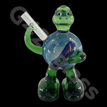 Load image into Gallery viewer, 4 inch Ninja Turtle Glass Pipe | Spoon Hookah Pipe Tobacco
