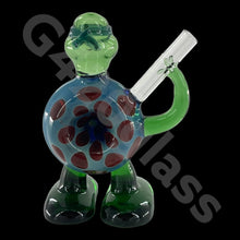 Load image into Gallery viewer, 4 inch Ninja Turtle Glass Pipe | Spoon Hookah Pipe Tobacco
