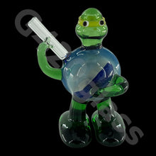Load image into Gallery viewer, 4 inch Ninja Turtle Glass Pipe | Spoon Hookah Pipe Tobacco
