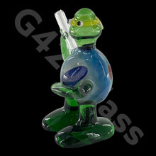 Load image into Gallery viewer, 4 inch Ninja Turtle Glass Pipe | Spoon Hookah Pipe Tobacco
