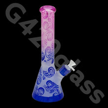 Load image into Gallery viewer, Heavy Duty Beaker Bong Sandblast | 14 Inch
