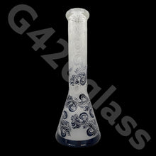 Load image into Gallery viewer, Heavy Duty Beaker Bong Sandblast | 14 Inch
