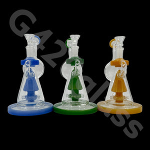 8 inch Teapot Style Recycler Ice Bong | Water Pipe | USA