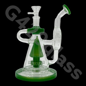 8 inch Teapot Style Recycler Ice Bong | Water Pipe | USA