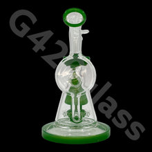 Load image into Gallery viewer, 8 inch Teapot Style Recycler Ice Bong | Water Pipe | USA
