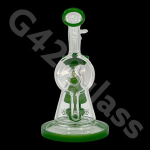 8 inch Teapot Style Recycler Ice Bong | Water Pipe | USA