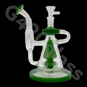 8 inch Teapot Style Recycler Ice Bong | Water Pipe | USA