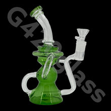 Load image into Gallery viewer, 8 Inch Recycler Rig Ice Bong | Water Pipe | USA
