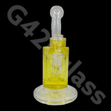Load image into Gallery viewer, G420glass 10&quot; Glycerin Water Pipe w/ Bubble Bowl  | Colors Vary
