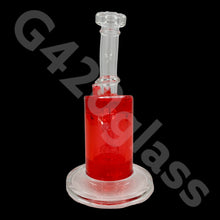 Load image into Gallery viewer, G420glass 10&quot; Glycerin Water Pipe w/ Bubble Bowl  | Colors Vary
