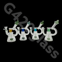 Load image into Gallery viewer, 7 Inch Telescope Water Pipe | Glow in the Dark

