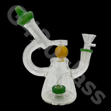 Load image into Gallery viewer, 7 Inch Telescope Water Pipe | Glow in the Dark

