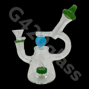 7 Inch Telescope Water Pipe | Glow in the Dark