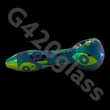 Load image into Gallery viewer, 5 Inch Geo Neo Spoon Pipe | Asst Colors &amp; Designs
