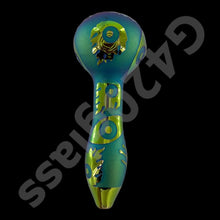 Load image into Gallery viewer, 5 Inch Geo Neo Spoon Pipe | Asst Colors &amp; Designs
