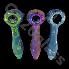 Load image into Gallery viewer, 5 Inch Geo Neo Spoon Pipe | Asst Colors &amp; Designs

