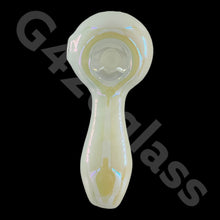 Load image into Gallery viewer, 4 Inch Electroplate Heady Glass Spoon Pipes | 5 Colors Available
