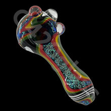 Load image into Gallery viewer, G420glass 4 Inch Cosmic Journey Dichroic Hand Pipe  | Color Varies
