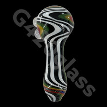 Load image into Gallery viewer, G420glass 4 Inch Cosmic Journey Dichroic Hand Pipe  | Color Varies
