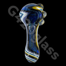 Load image into Gallery viewer, G420glass 4 Inch Cosmic Journey Dichroic Hand Pipe  | Color Varies
