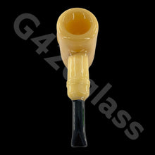 Load image into Gallery viewer, 6 Inch G420glass Axe Hammer Hand Pipe | Colors Vary
