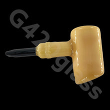 Load image into Gallery viewer, 6 Inch G420glass Axe Hammer Hand Pipe | Colors Vary
