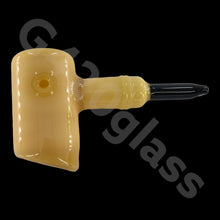 Load image into Gallery viewer, 6 Inch G420glass Axe Hammer Hand Pipe | Colors Vary
