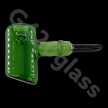 Load image into Gallery viewer, 6 Inch G420glass Axe Hammer Hand Pipe | Colors Vary

