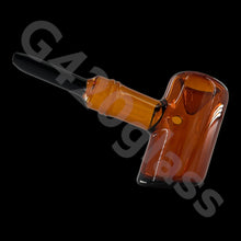 Load image into Gallery viewer, 6 Inch G420glass Axe Hammer Hand Pipe | Colors Vary
