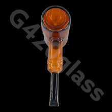 Load image into Gallery viewer, 6 Inch G420glass Axe Hammer Hand Pipe | Colors Vary

