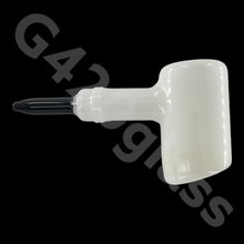 Load image into Gallery viewer, 6 Inch G420glass Axe Hammer Hand Pipe | Colors Vary
