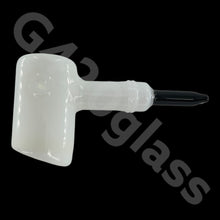 Load image into Gallery viewer, 6 Inch G420glass Axe Hammer Hand Pipe | Colors Vary
