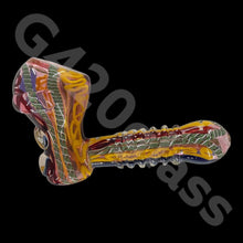 Load image into Gallery viewer, Dichroic Magnificent Hammer Bubbler | Heavy Duty - Gorgeous Color Combination

