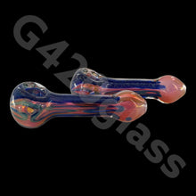 Load image into Gallery viewer, 4 Inch Dichroic Hand Pipes | Gorgeous Pattern | USA stock
