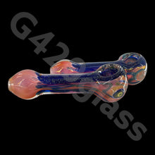 Load image into Gallery viewer, 4 Inch Dichroic Hand Pipes | Gorgeous Pattern | USA stock
