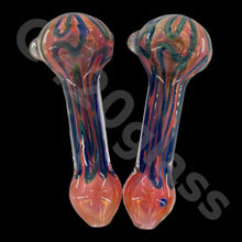 Load image into Gallery viewer, 4 Inch Dichroic Hand Pipes | Gorgeous Pattern | USA stock
